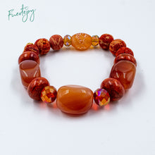 Load image into Gallery viewer, Coral bracelet "Sunset"