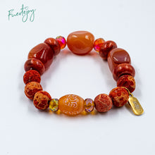 Load image into Gallery viewer, Coral bracelet "Sunset"