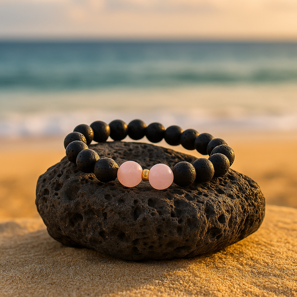 Lava- Schmuck mit Inselkraft,- geboren aus Feuer