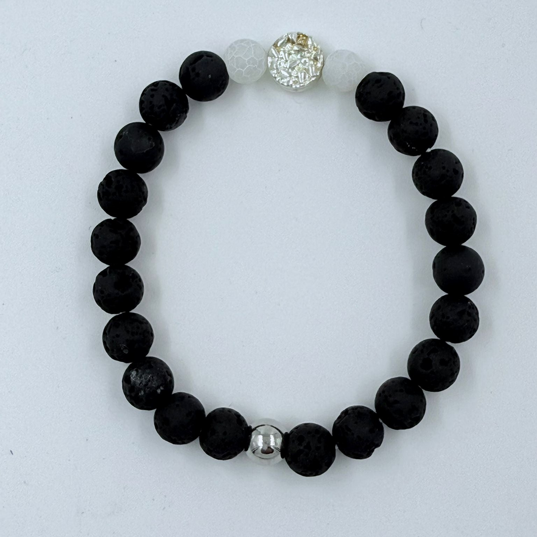 Armband Element Luft in weiss