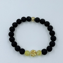 Load image into Gallery viewer, Armband Element gelbe Feuerflamme
