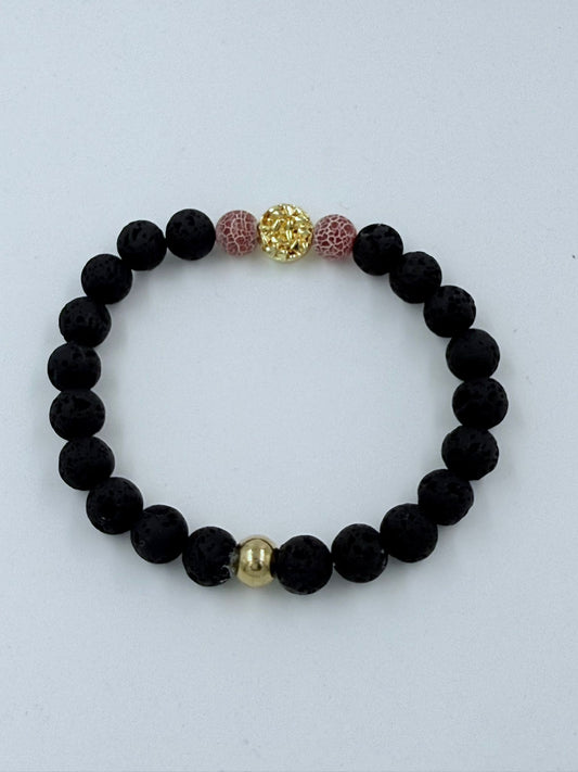 Armband Element rotes Feuer