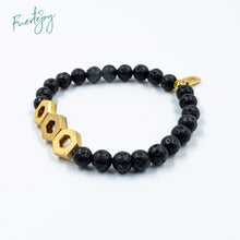 Load image into Gallery viewer, Lava bracelet &quot;Triple Screw&quot;
