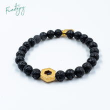 Load image into Gallery viewer, Lava bracelet &quot;Screw&quot; for him
