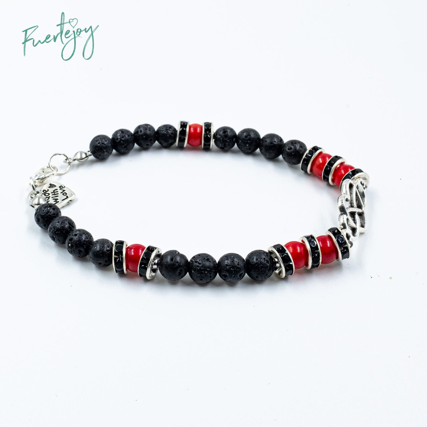 Lava Armband "Infinitylove" red für Sie