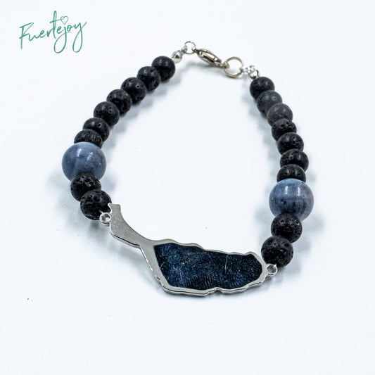 Armband "Fuertelove Solo Coralblue" silber für Sie